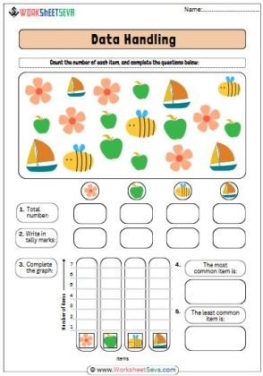 Data Handling Class 1 worksheet