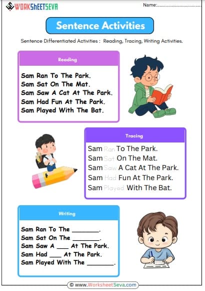 building sentences worksheets pdf free