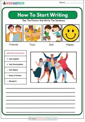 How To Start Writing For KS1 Worksheet pdf