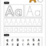 A to Z Writing Practice worksheet